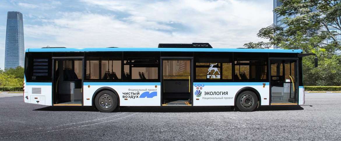 Представлен автобус ЛиАЗ, работающий на газе р автобус 2