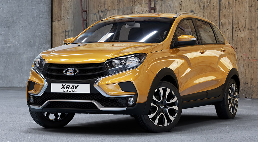 5 Lada XRAY