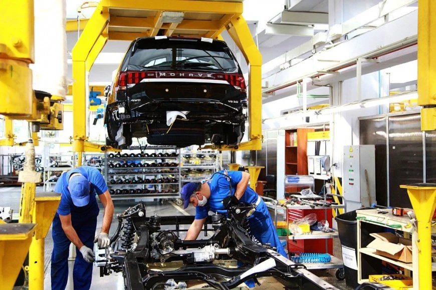 В России начат выпуск нового KIA Mohave киа россия 3