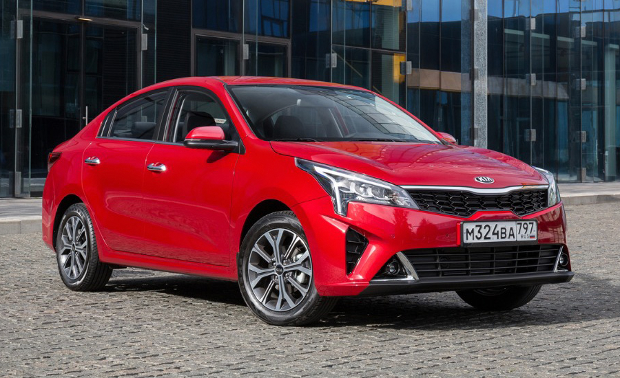 3 Kia Rio 2021