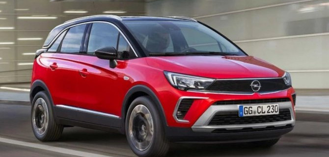 Представлен обновлённый Opel Crossland