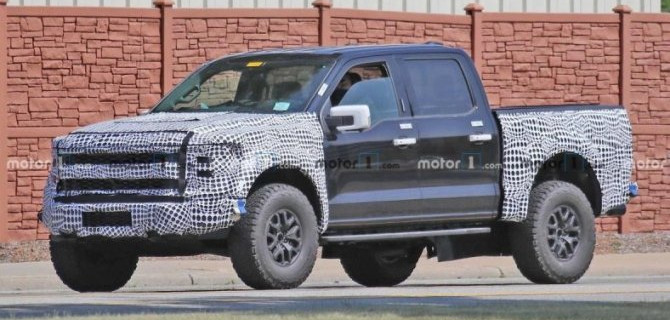 Новый Ford F-150 Raptor «поймали» на дороге