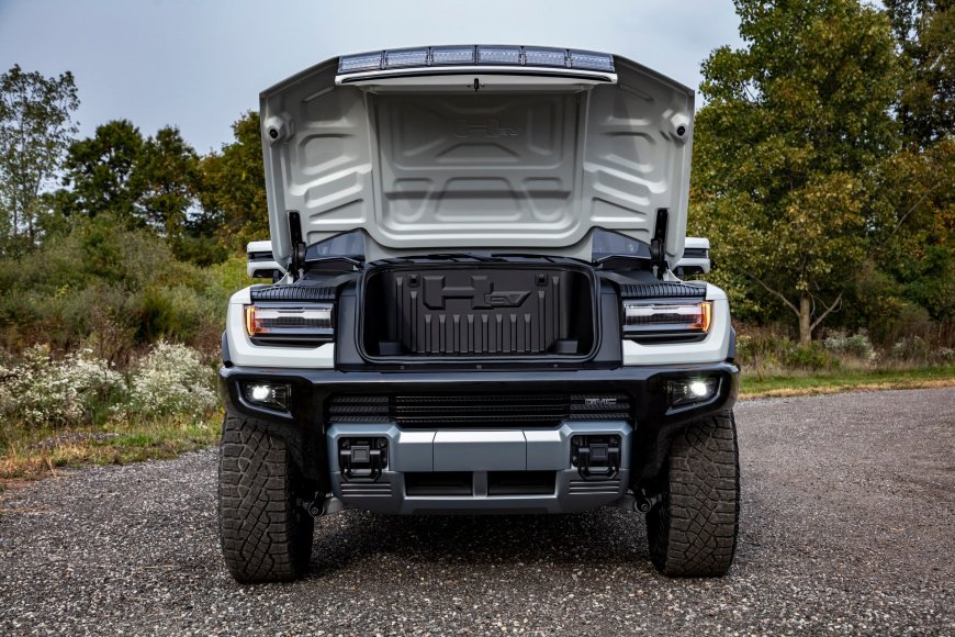 Представлен электрический Hummer хаммер 4