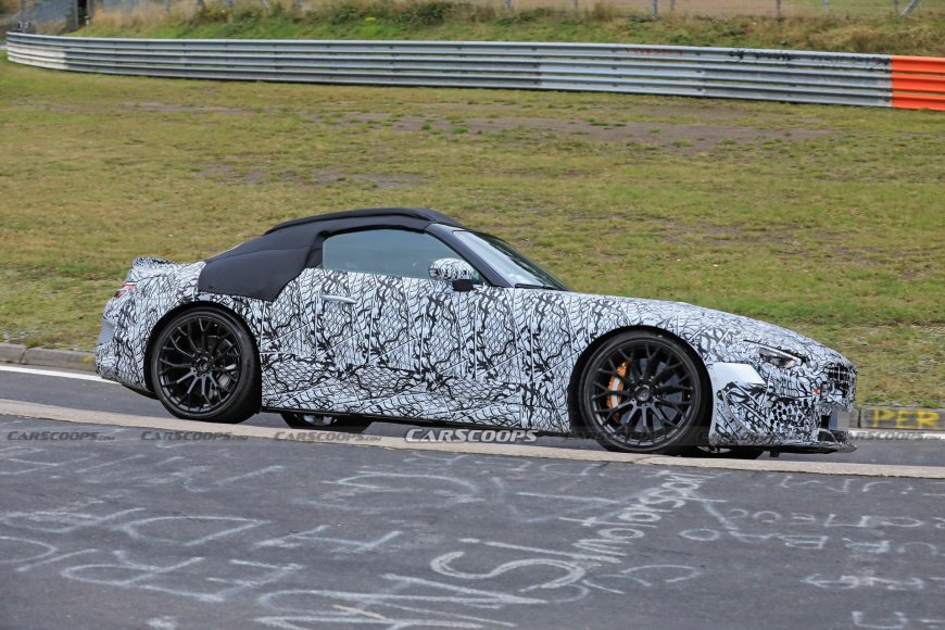 В интернете появились рендеры нового Mercedes-AMG SL амг 4