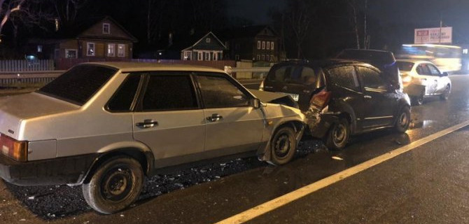 Девушка пострадала в ДТП в Вышнем Волочке