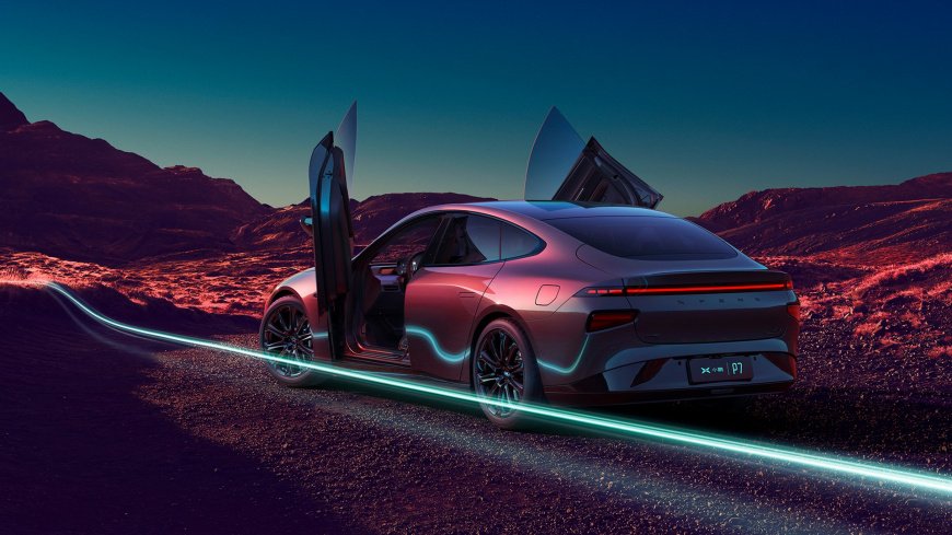 Гуанчжоу-2020: представлен спортивный электромобиль Xpeng P7 гуанчжоу 2