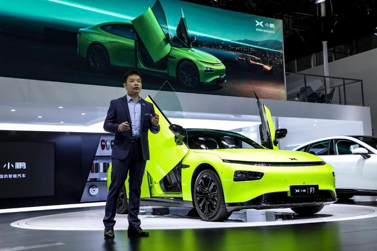 Гуанчжоу-2020: представлен спортивный электромобиль Xpeng P7 гуанчжоу 1