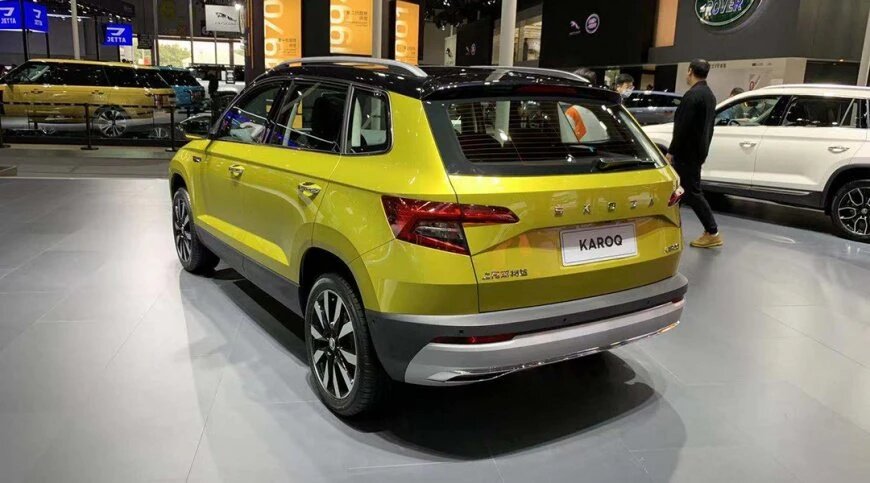 Гуанчжоу-2020: представлен обновлённый кроссовер Skoda Karoq карок 4