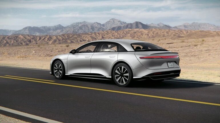 Объявлена начальная цена электромобиля Lucid Air лусид 3