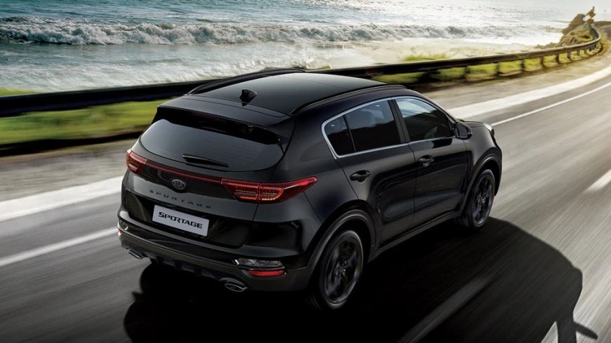 KIA Sportage «почернел» киа 4
