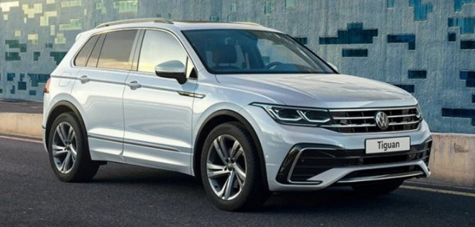 В России сертифицирован рестайлинговый Volkswagen Tiguan