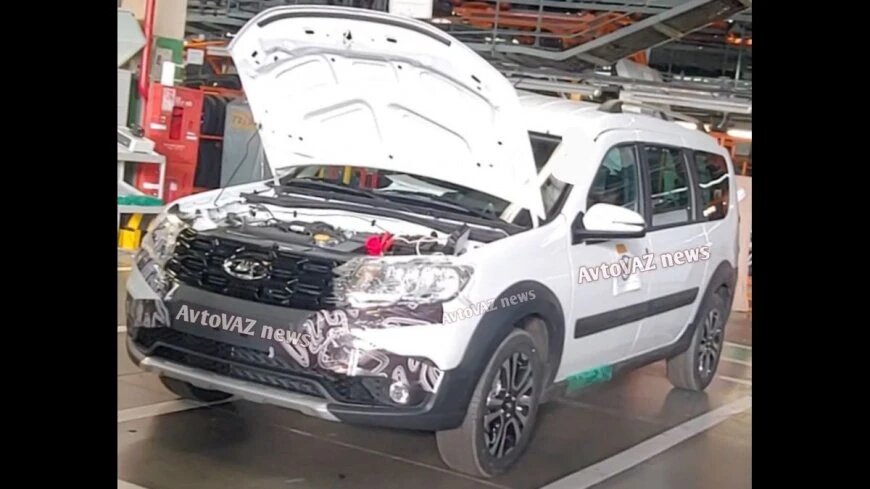 Увеличено предсерийное производство Lada Largus FL ларгус 2