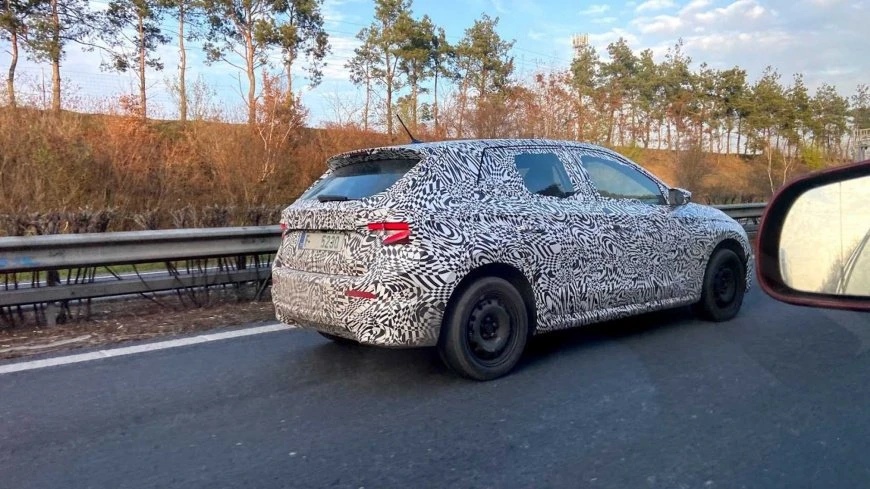 Начались испытания новой Skoda Fabia фабия 3