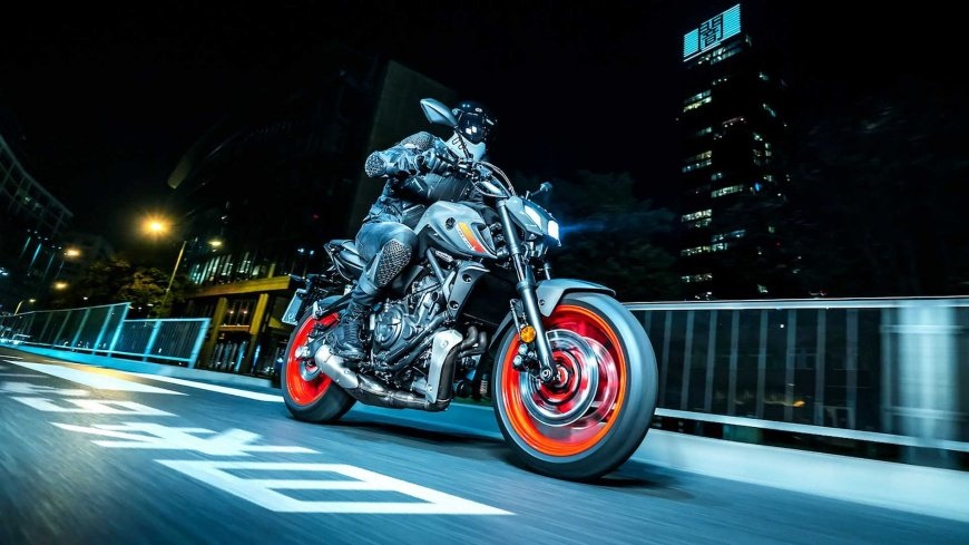 Представлен обновлённый байк Yamaha MT-07 ямаха 3