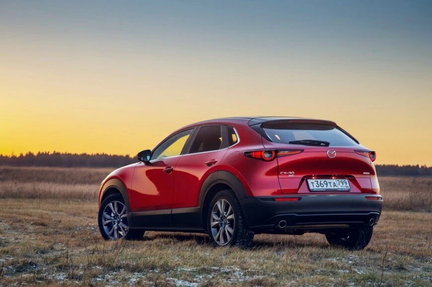 Обнародованы рублёвые цены кроссовера Mazda CX-30 мазда 3