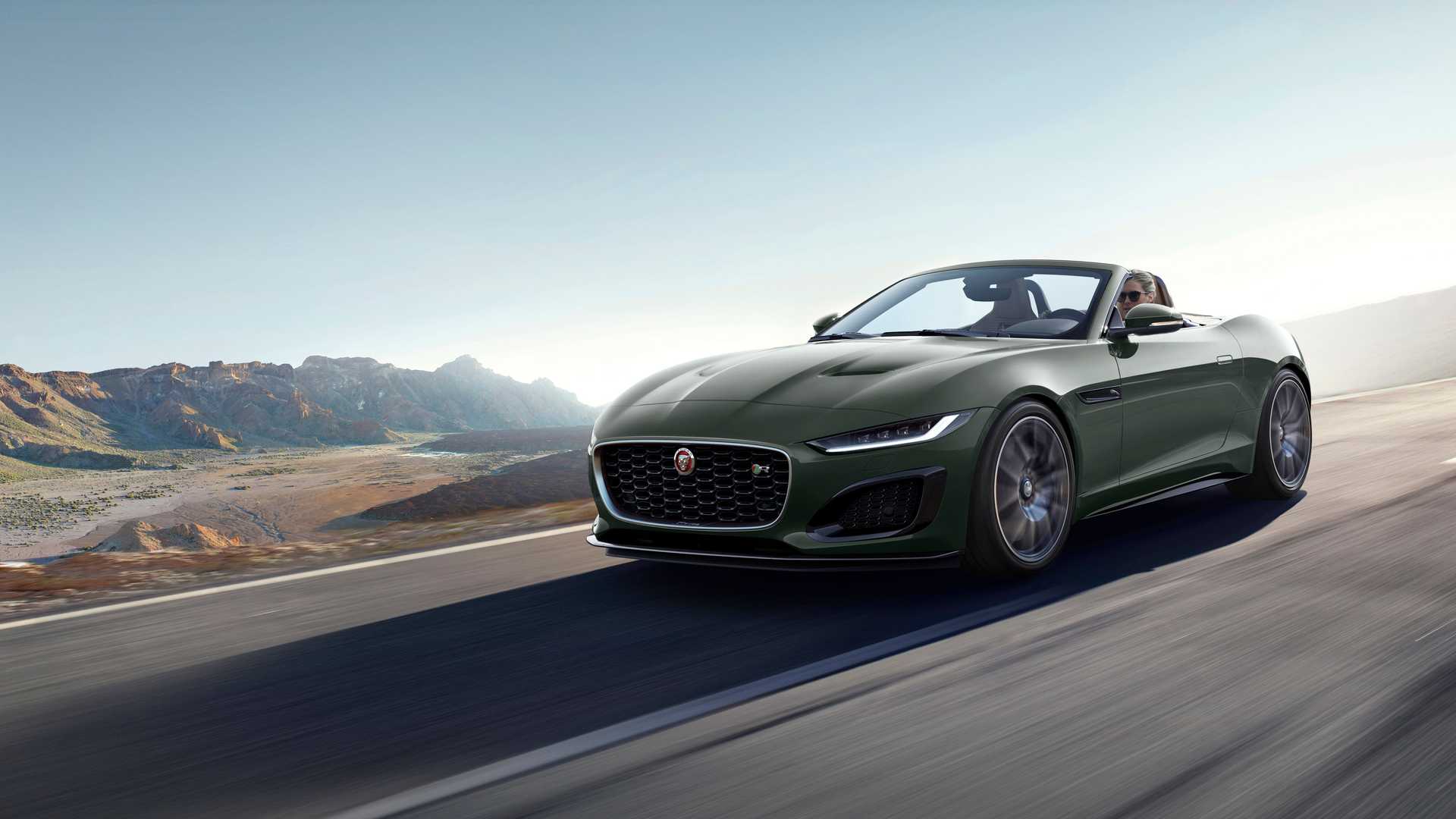 Jaguar F-Type «щеголяет» новым исполнением ягуар 3