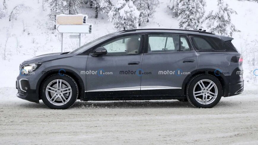 Продолжается тестирование электрокроссовера Volkswagen ID.6 фолькс ид 2