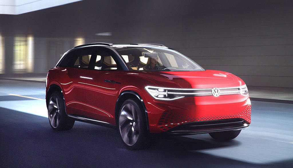 Продолжается тестирование электрокроссовера Volkswagen ID.6 фолькс ид 4