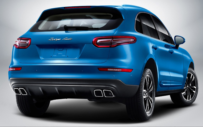Zotye SR9 синий
