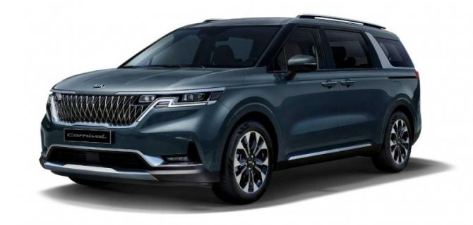 Обновлён минивэн KIA Sedona
