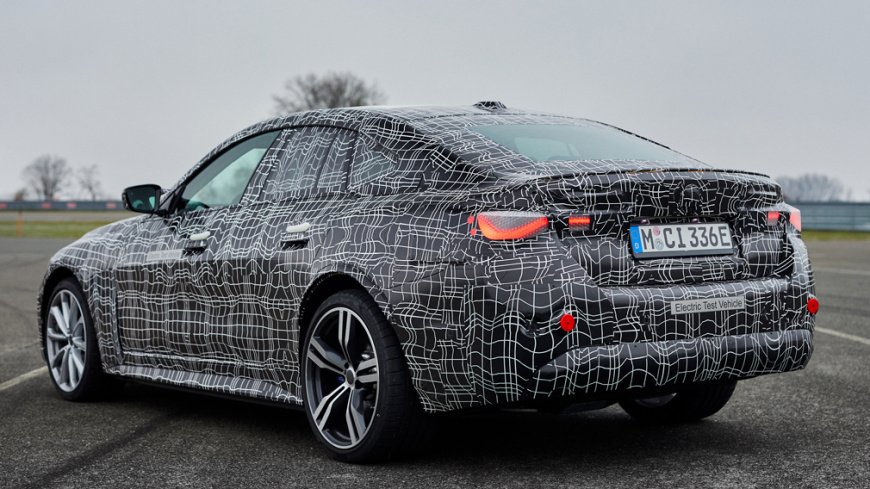 Завершаются испытания электромобиля BMW i4 бмв и 2