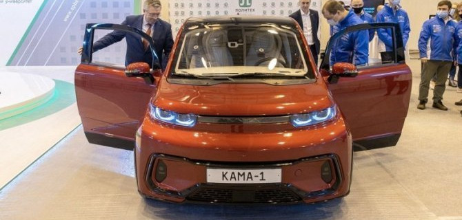 Российский электромобиль «Кама-1» станет родоначальником целой линейки