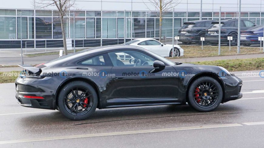 В Германии замечен очень необычный Porsche 911 порше 911 2