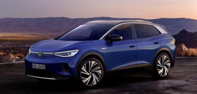 Приём заказов на Volkswagen I.D.4 начнётся уже в феврале