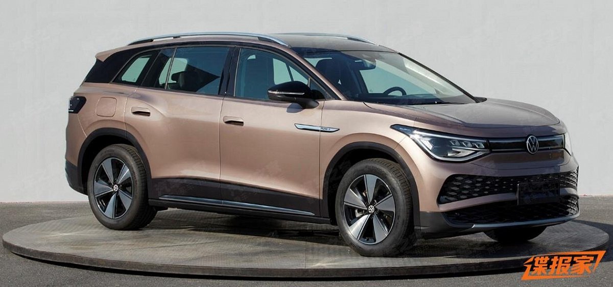 Опубликованы первые снимки серийного Volkswagen ID.6 Х фолькс ид6 1