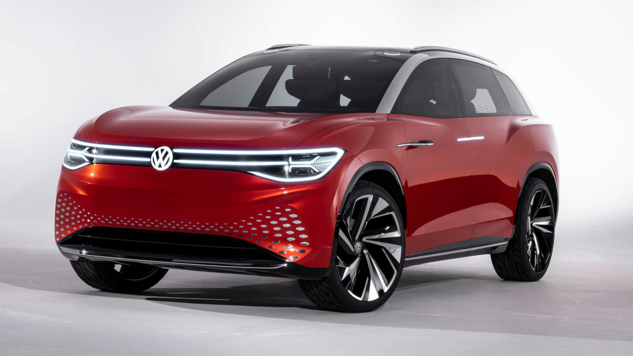 Опубликованы первые снимки серийного Volkswagen ID.6 Х фолькс ид6 3