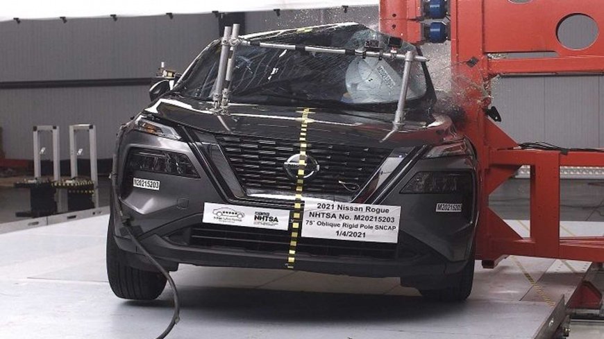 Краш-тест Nissan Rogue получился не очень впечатляющим краш 2