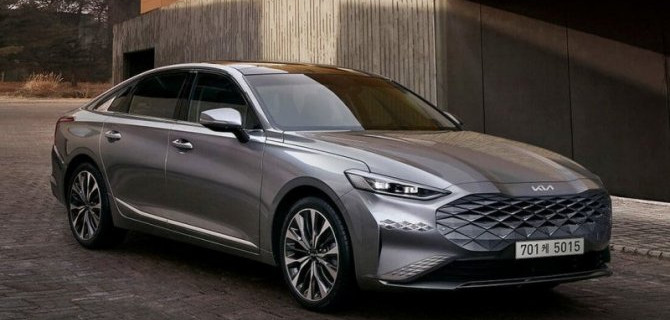 Седан KIA K8: появились некоторые подробности